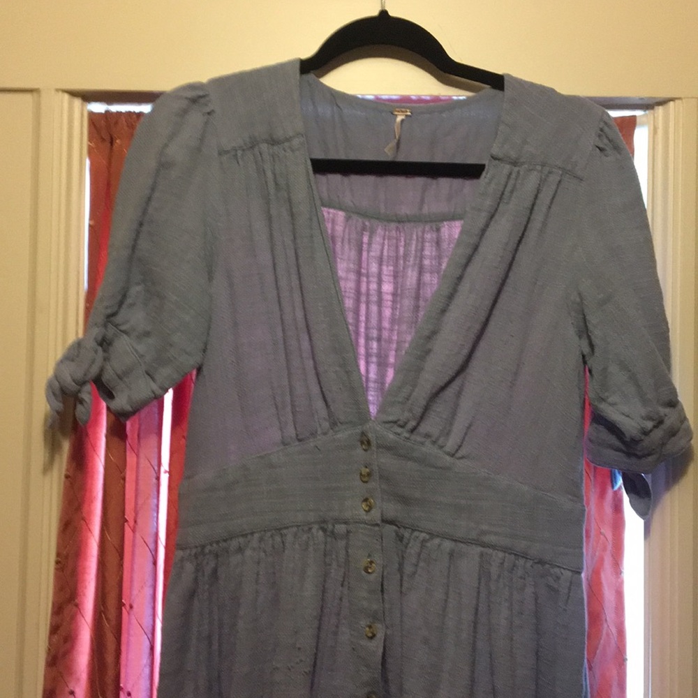 Blue Free People Dress